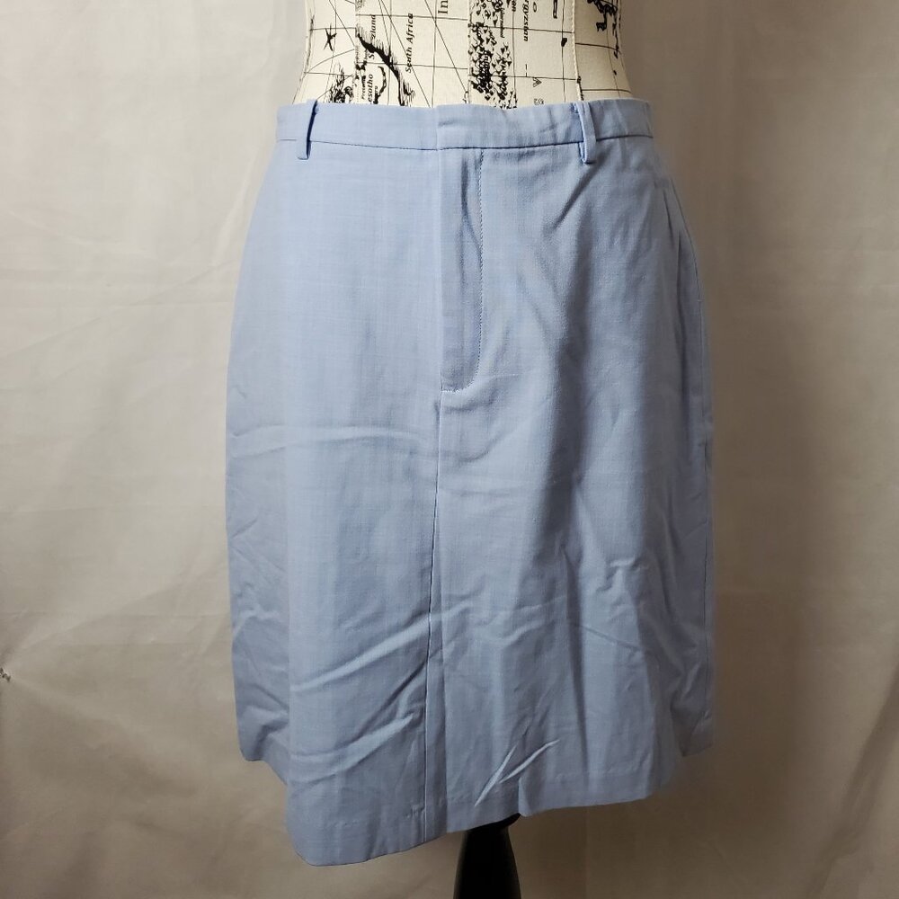Gap Baby Blue Cotton Skirt - Size 8